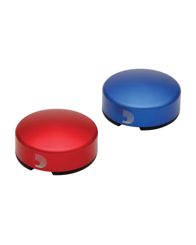 D'Addario XPND Footswitch Topper Blue/Red 2-Pack