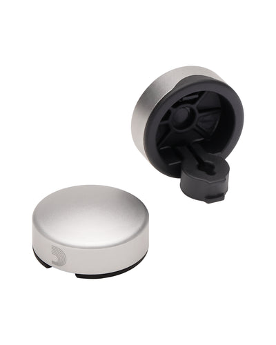 D'Addario XPND Footswitch Topper Silver 2-Pack