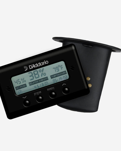 D'Addario Acoustic Guitar Humidifier with Digital Humidity & Temperature sensor