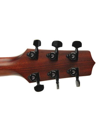 D'Addario Black 3x3 Auto-Trim Locking Tuning Machines