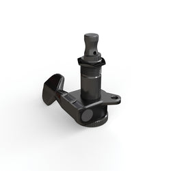 D'Addario Black 6 In-Line Auto-Trim Locking Tuning Machines