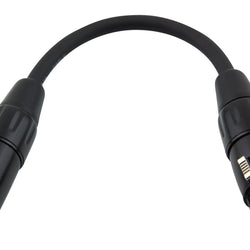 Pig Hog 6" DMX Adapter 5 pin (F) to 3 Pin (M) XLR