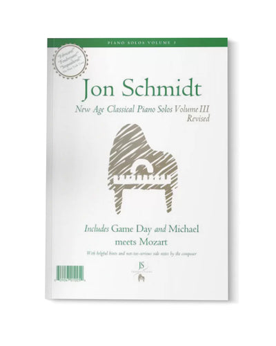 Jon Schmidt Piano Solos Vol.3 Revised