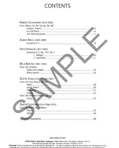 Piano Repertoire L.2 Romantic