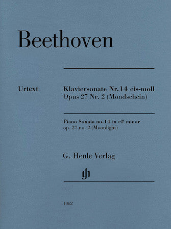Piano Sonata No. 14 in C-Sharp Minor (Moonlight)
