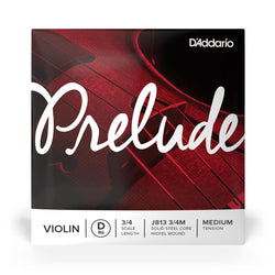 Prelude Violin 3/4 Scale D String Med Tension