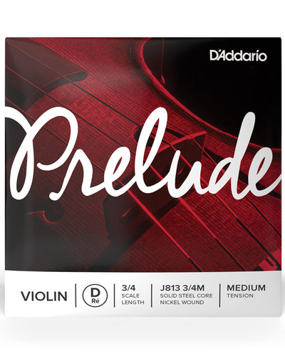 Prelude Violin 3/4 Scale D String Med Tension