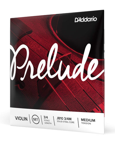 Prelude Violin 3/4 Scale Set Med Tension
