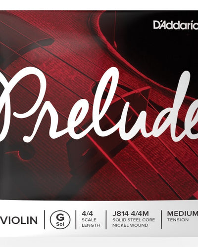 Prelude Violin 4/4 Scale G String Med Tension