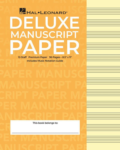Previous Closer Look Next Deluxe Wirebound Super Premium Manuscript Paper (Gold Cover)