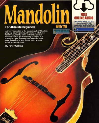 Progressive Mandolin with Audio by Peter Gelling