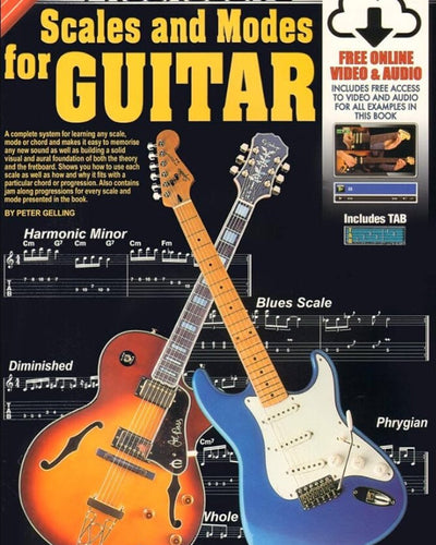 Progressive Scales and Modes for Guitar with Audio by Peter Gelling