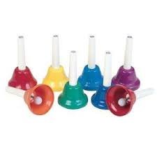 KidsPlay 8-Note C Major Diatonic Handbell Set