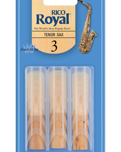 RICO Royal Tenor Sax Pack of 3 Size 3