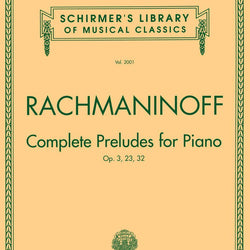 Rachmaninoff Complete Preludes Op. 3 23 32 PS 2028 MA2