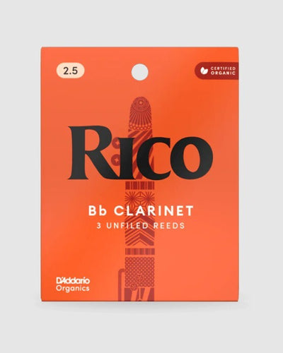 Rico Bb Clarinet 3 Pack 2.5 Reeds