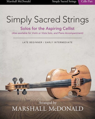 Simply Sacred Strings Cello Part Only