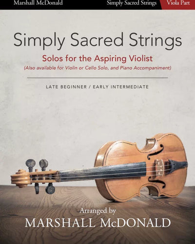 Marshall McDonald Simply Sacred Strings Viola Part