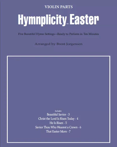 Hymnplicity Easter Violin Part