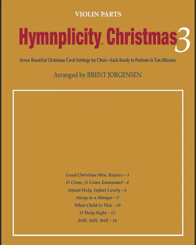 Hymnplicity Christmas Vol 3 violin