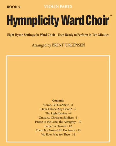 Hymnplicity Bk9 Violin Parts