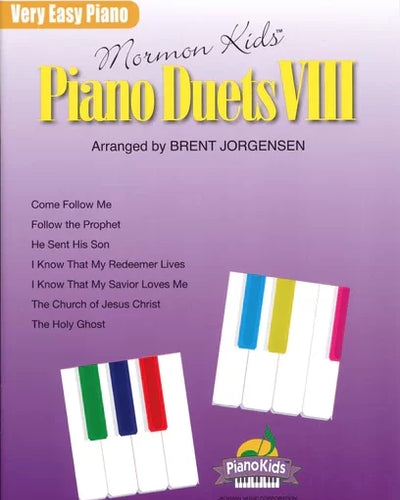 Mormon Kids Piano Duets VIII Very Easy Piano