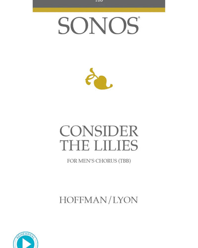 Consider the Lilies TBB