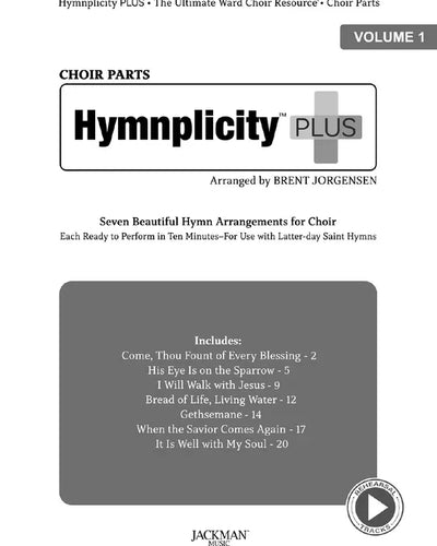 Hymnplicity Plus - Vol. 1 Choir Parts