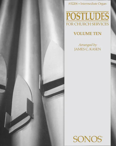Postludes for Church Services Volume 10