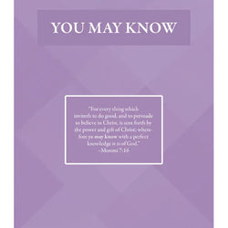 You May Know for Low Vocal Solo