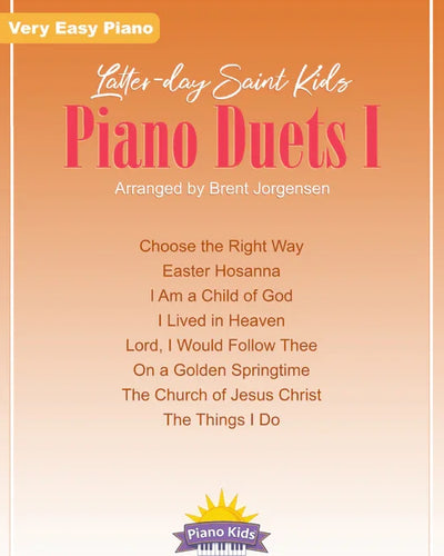 Latter-day Saint Kids Piano Duets Bk.1