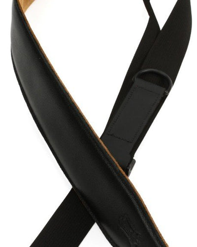 Levy's 2.5" Black Right Height Garment Leather Strap