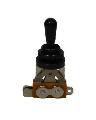 AllParts Economy Short Straight Toggle Switch w Black Knob