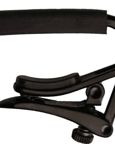 Shubb Black Chrome Capo Noir for Steel String Guitars