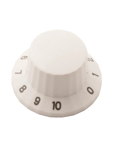 PRS Silver Sky White Bell Knobs 1/4" Shaft