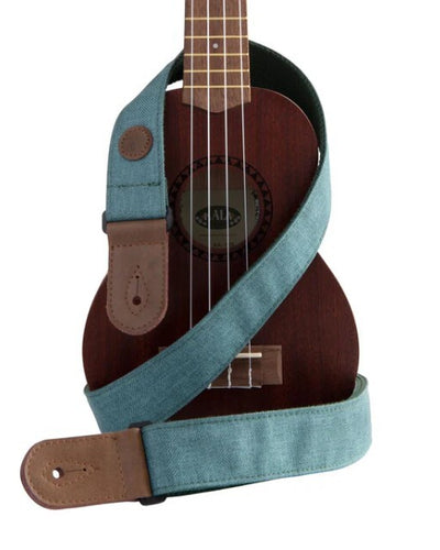 Kala Sonoma Coast Ukulele Strap - Blue