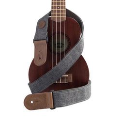 Kala Sonoma Coast Ukulele Strap - Charcoal