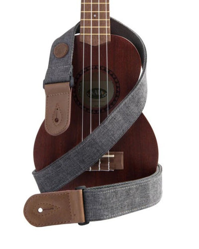 Kala Sonoma Coast Ukulele Strap - Charcoal