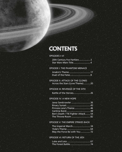 Star Wars A Musical Journey Piano Solos