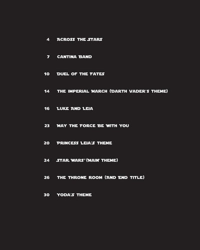 Star Wars Beginning Piano Solo - John Williams