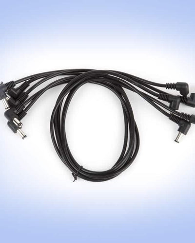 Strymon 5 Pack 18" DC Power Cables (Right to Right Angle)