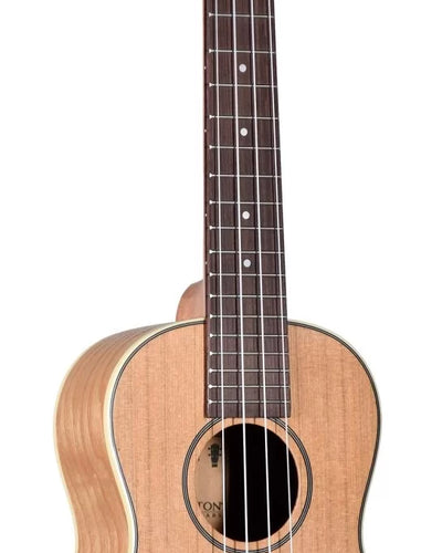 Teton Concert Uke Solid Cedar Top Willow Back