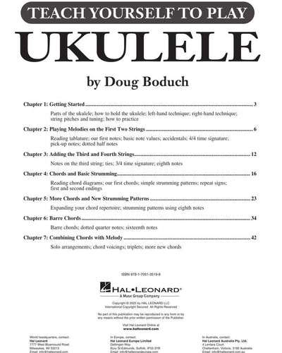 Teach Yourself to Play Ukulele