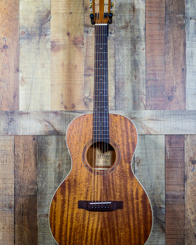 Teton 103 Mahogany Parlor Acoustic Guitar