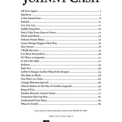 The Best of Johnny Cash for Easy Guitar