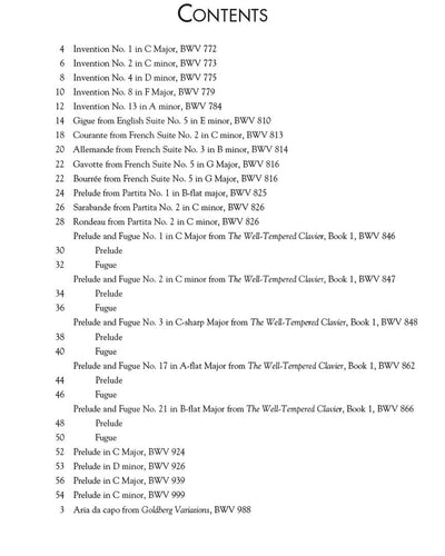 The Indispensable Bach Collection - 23 Famous Piano Pieces