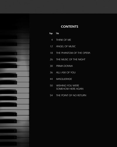 The Phantom of the Opera Duet 1P4H 2028 MD3 D1 D2 VD1