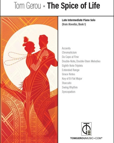 The Spice of Life Late Intermediate Piano Solo