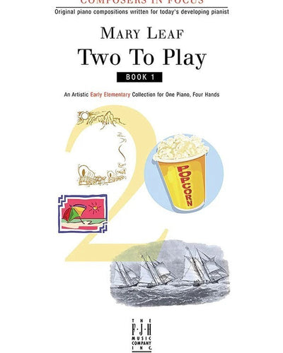 Two to Play Bk.1 by Mary Leaf
