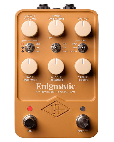 Universal Audio Enigmatic 82 Overdrive Special Amp Pedal
